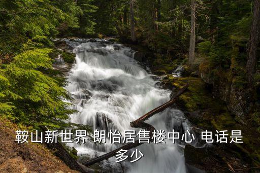 鞍山新世界 朗怡居售樓中心 電話是多少