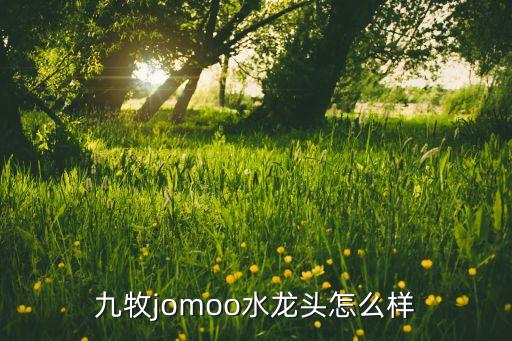 九牧jomoo水龍頭怎么樣