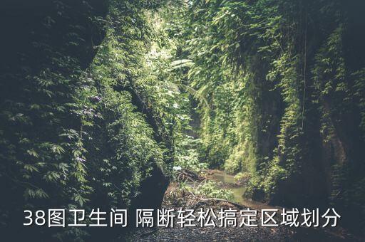 38圖衛(wèi)生間 隔斷輕松搞定區(qū)域劃分