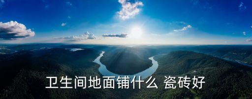 衛(wèi)生間地面鋪什么 瓷磚好