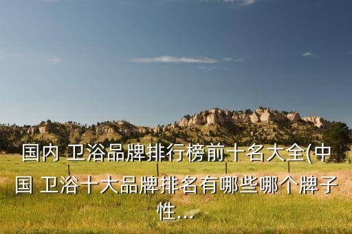 國(guó)內(nèi) 衛(wèi)浴品牌排行榜前十名大全(中國(guó) 衛(wèi)浴十大品牌排名有哪些哪個(gè)牌子性...