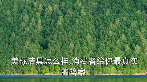  美標(biāo)潔具怎么樣,消費(fèi)者給你最真實(shí)的答案