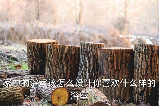 家中的浴室該怎么設(shè)計(jì)你喜歡什么樣的浴室