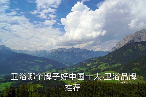  衛(wèi)浴哪個(gè)牌子好中國(guó)十大 衛(wèi)浴品牌推薦