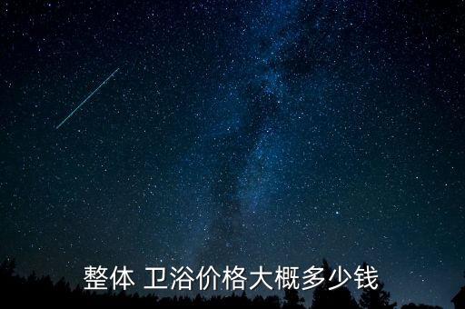 整體 衛(wèi)浴價格大概多少錢