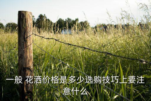 一般 花灑價(jià)格是多少選購(gòu)技巧上要注意什么