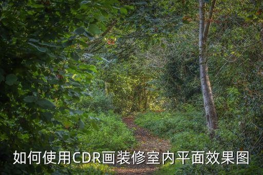 如何使用CDR畫裝修室內(nèi)平面效果圖