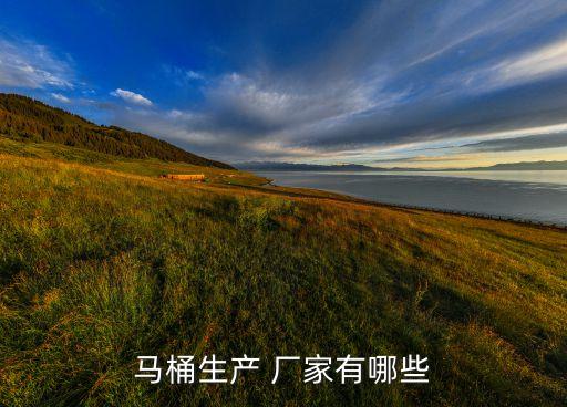馬桶生產(chǎn) 廠家有哪些