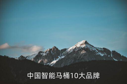 中國智能馬桶10大品牌