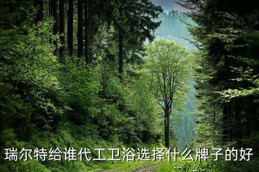 瑞爾特給誰代工衛(wèi)浴選擇什么牌子的好
