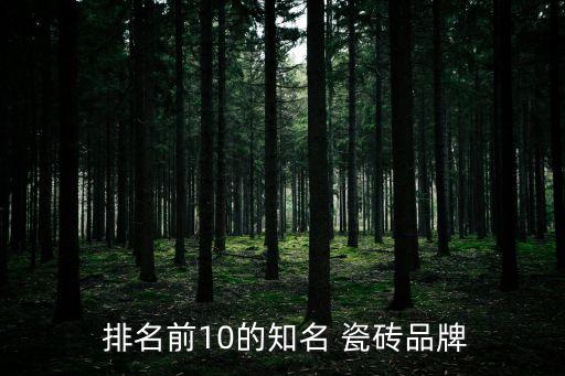 益高衛(wèi)浴十大品牌瓷磚排名
