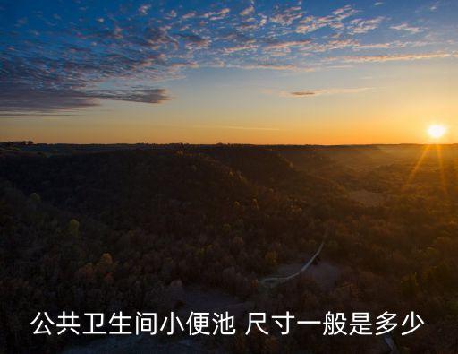 公共衛(wèi)生間小便池 尺寸一般是多少