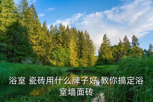 酒店衛(wèi)浴品牌瓷磚推薦知乎