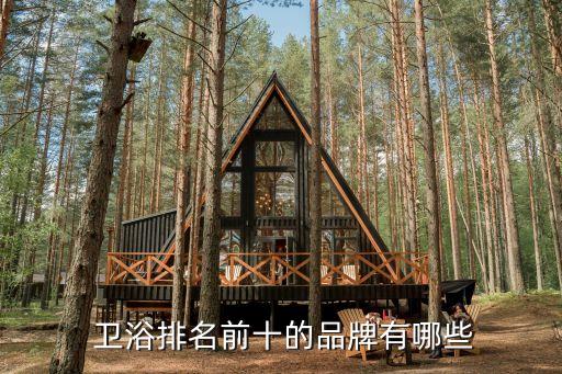  衛(wèi)浴排名前十的品牌有哪些