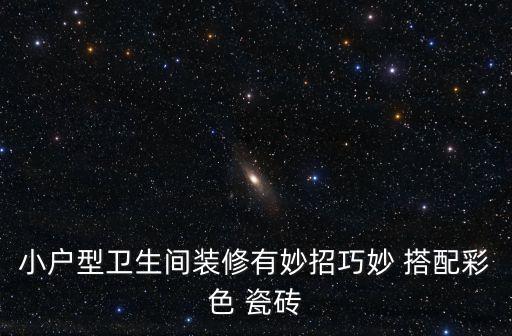 小戶型衛(wèi)生間裝修有妙招巧妙 搭配彩色 瓷磚