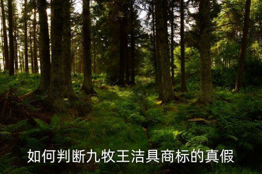 如何判斷九牧王潔具商標(biāo)的真假