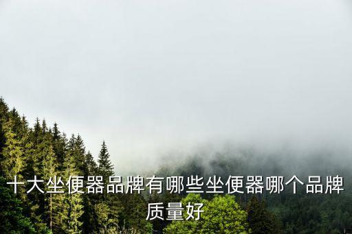 十大坐便器品牌有哪些坐便器哪個品牌質(zhì)量好