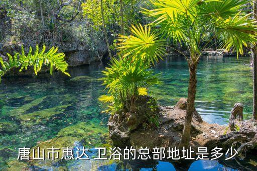 唐山市惠達(dá) 衛(wèi)浴的總部地址是多少