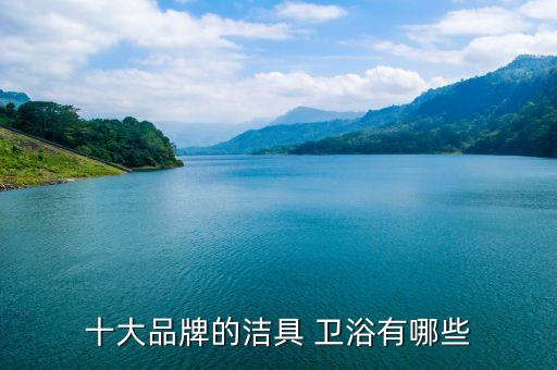 十大品牌的潔具 衛(wèi)浴有哪些