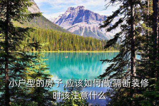 小戶型的房子,應(yīng)該如何做 隔斷裝修時該注意什么