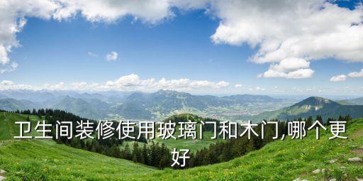 衛(wèi)生間裝修使用玻璃門和木門,哪個(gè)更好