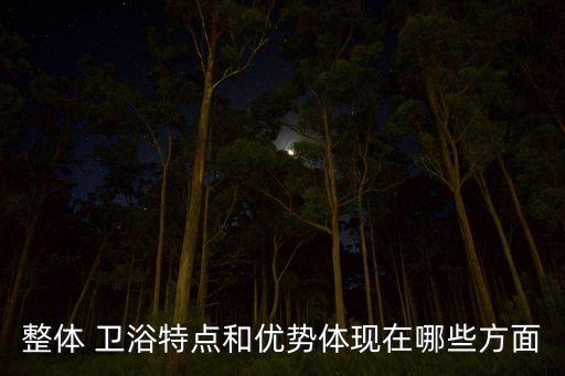 整體 衛(wèi)浴特點(diǎn)和優(yōu)勢(shì)體現(xiàn)在哪些方面