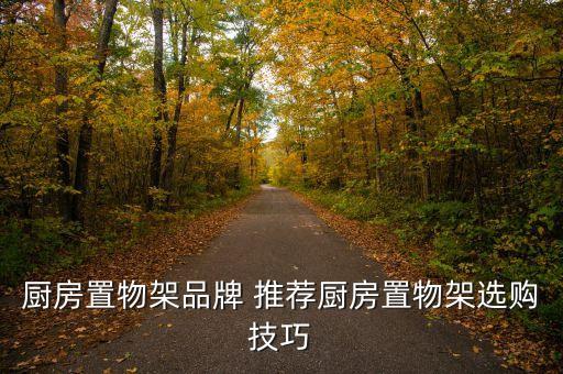 廚房置物架品牌 推薦廚房置物架選購(gòu)技巧