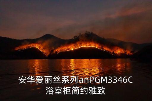 安華愛麗絲系列anPGM3346C浴室柜簡約雅致
