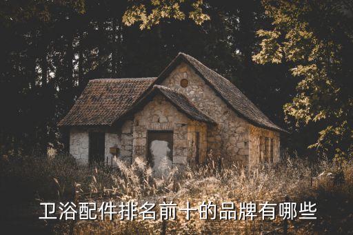  衛(wèi)浴配件排名前十的品牌有哪些
