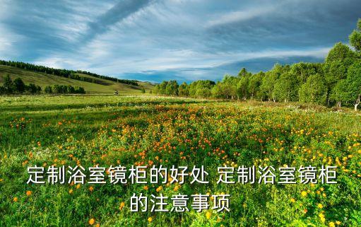  定制浴室鏡柜的好處 定制浴室鏡柜的注意事項(xiàng)