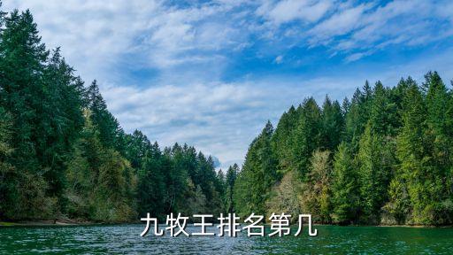  九牧王排名第幾