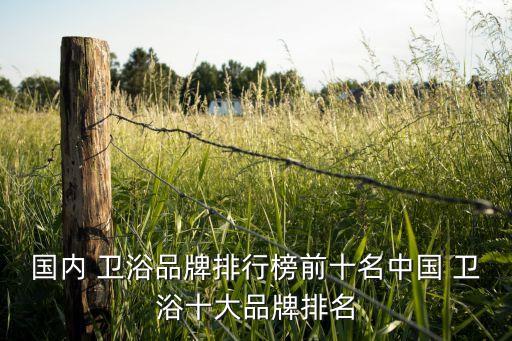 金牌衛(wèi)浴的品牌
