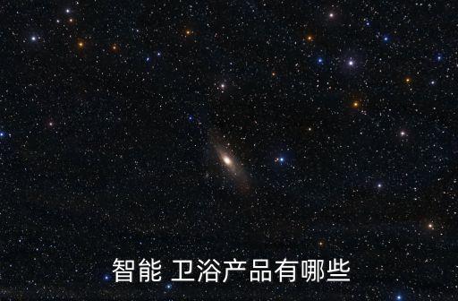  智能 衛(wèi)浴產(chǎn)品有哪些
