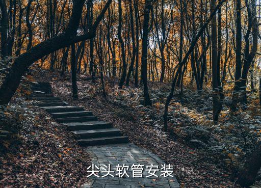 尖頭軟管安裝