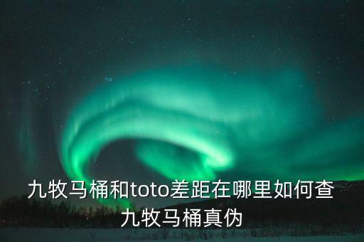 九牧馬桶和toto差距在哪里如何查九牧馬桶真?zhèn)? class=