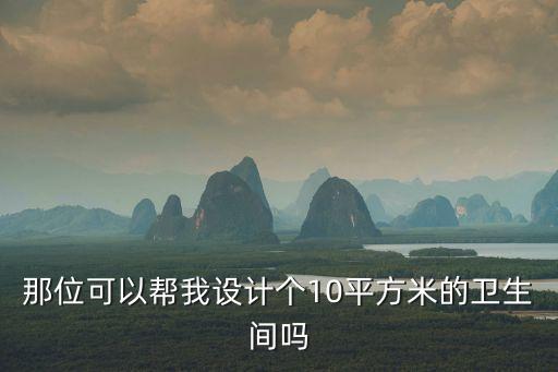 那位可以幫我設(shè)計個10平方米的衛(wèi)生間嗎