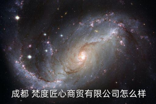  成都 梵度匠心商貿(mào)有限公司怎么樣