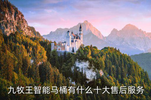  九牧王智能馬桶有什么十大售后服務(wù)