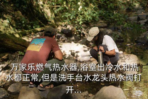  萬家樂燃?xì)鉄崴?浴室出冷水和熱水都正常,但是洗手臺(tái)水龍頭熱水閥打開...