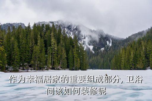 作為幸福居家的重要組成部分, 衛(wèi)浴間該如何裝修呢