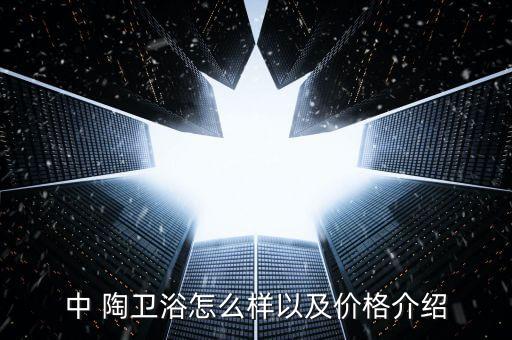 中 陶衛(wèi)浴怎么樣以及價(jià)格介紹