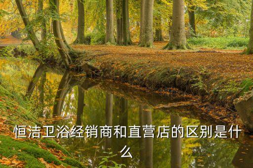  恒潔衛(wèi)浴經(jīng)銷商和直營店的區(qū)別是什么