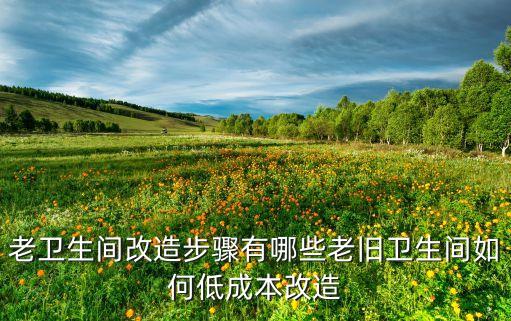 老衛(wèi)生間改造步驟有哪些老舊衛(wèi)生間如何低成本改造
