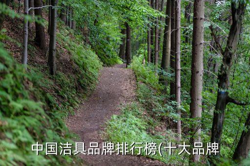 中國潔具品牌排行榜(十大品牌