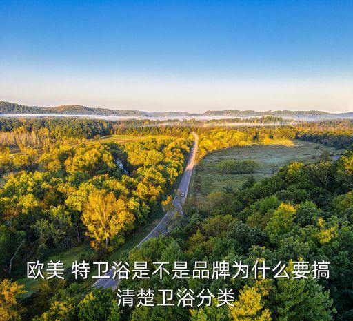  歐美 特衛(wèi)浴是不是品牌為什么要搞清楚衛(wèi)浴分類
