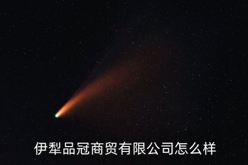  伊犁品冠商貿(mào)有限公司怎么樣