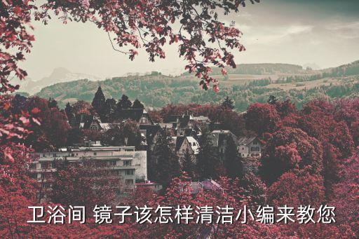  衛(wèi)浴間 鏡子該怎樣清潔小編來(lái)教您