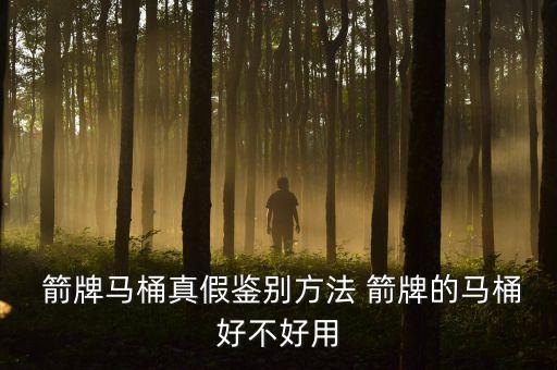  箭牌馬桶真假鑒別方法 箭牌的馬桶好不好用