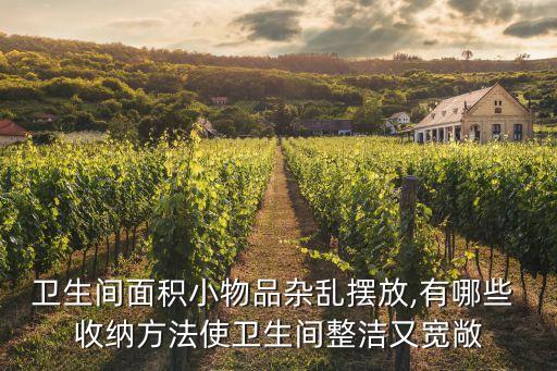 衛(wèi)生間面積小物品雜亂擺放,有哪些 收納方法使衛(wèi)生間整潔又寬敞