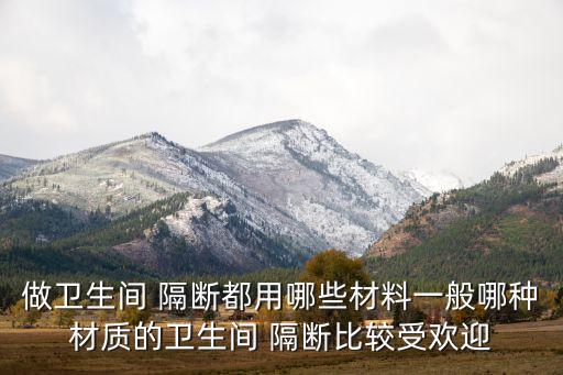 衛(wèi)浴隔斷裝什么好呢圖片,玻璃衛(wèi)浴隔斷注意什么